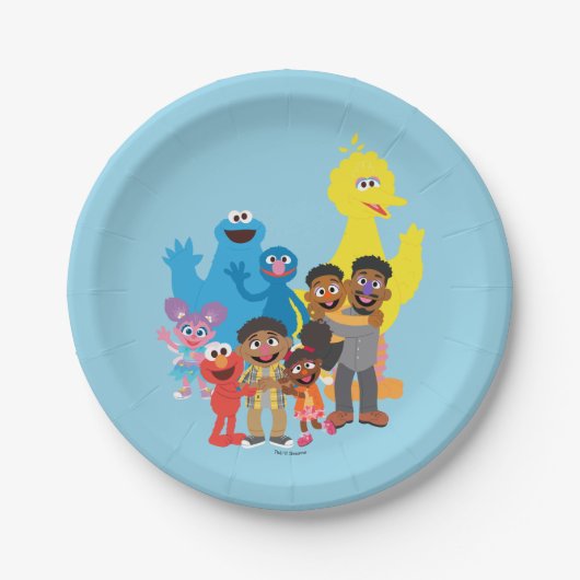 Laten we samen komen papieren bordje (Voorkant)