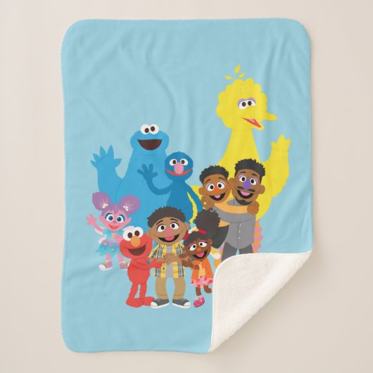 Laten we samen komen sherpa deken (Voorkant)