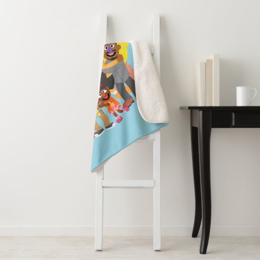 Laten we samen komen sherpa deken (In situ)