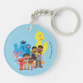 Laten we samen komen sleutelhanger (Achterkant)