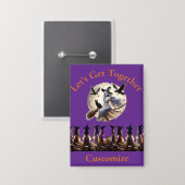 Laten we samen komen Thunder_Cove Button (Voorkant / Achterkant)