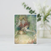 Laten we samen Mermaids zijn van Dorothy Lathrop Briefkaart (Staand voorkant)