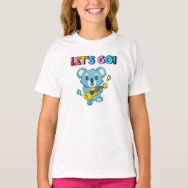 Laten we samen met Koala gaan. T-shirt