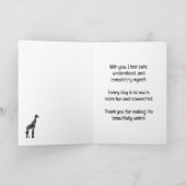 Laten we samen oud en gek worden kaart (Binnen)