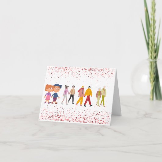 Laten we samen oud worden Valentijn Kaarten (Voorkant)