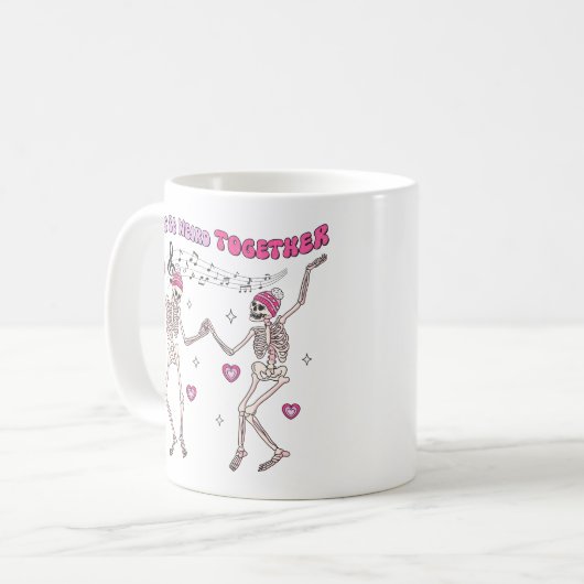 Laten we samen raar zijn koffiemok (Voorkant links)