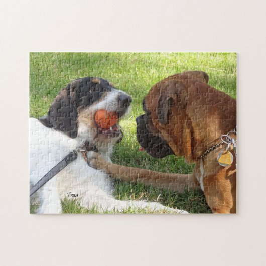 Laten we samen spelen legpuzzel (Horizontaal)