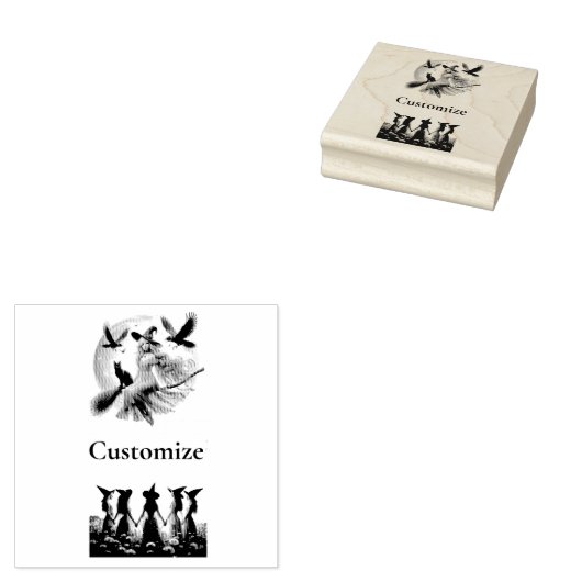 Laten we samen Thunder_Cove Rubberstempel (Gestempeld)