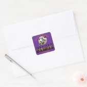 Laten we samen Thunder_Cove Vierkante Sticker (Envelop)