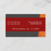 Laten we samen vaag en uniek zijn! visitekaartje (Achterkant)