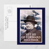 Laten we samen verder gaan briefkaart (Voorkant / Achterkant)