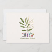 Laten we samen Vriendinnen laten vlammen Kaart (Achterkant)