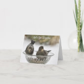 Laten we samenkomen - Blank Wenskaart Kaart (Voorkant)