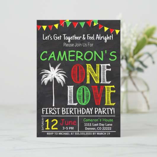 Laten we samenkomen, een liefde eerste verjaardags kaart (Staand voorkant)