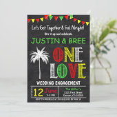 Laten we samenkomen, één liefdesweddenschap-Verlov Kaart (Staand voorkant)