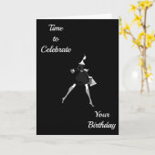 LATEN WE SAMENKOMEN EN UW ** VERJAARDAG VIEREN *** KAART (Gele Bloem)