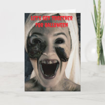 Laten we samenkomen voor Halloween.