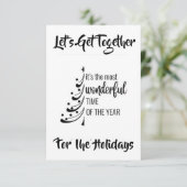 "LATEN WE SAMENWERKEN" BEAUTIEF ONDERZOEK KAART (Staand voorkant)