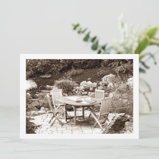 LATEN WE SAMENWERKEN EN EEN VLOEISTE INVITATIE HEB KAART (Staand voorkant)