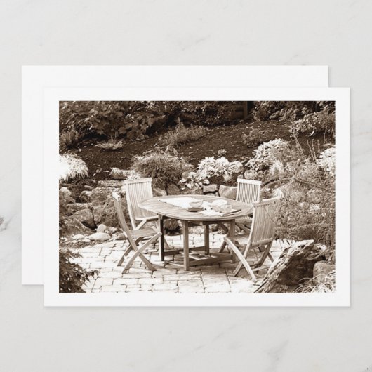 LATEN WE SAMENWERKEN EN EEN VLOEISTE INVITATIE HEB KAART (Voorkant / Achterkant)