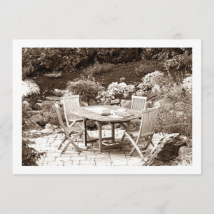 LATEN WE SAMENWERKEN EN EEN VLOEISTE INVITATIE HEB KAART