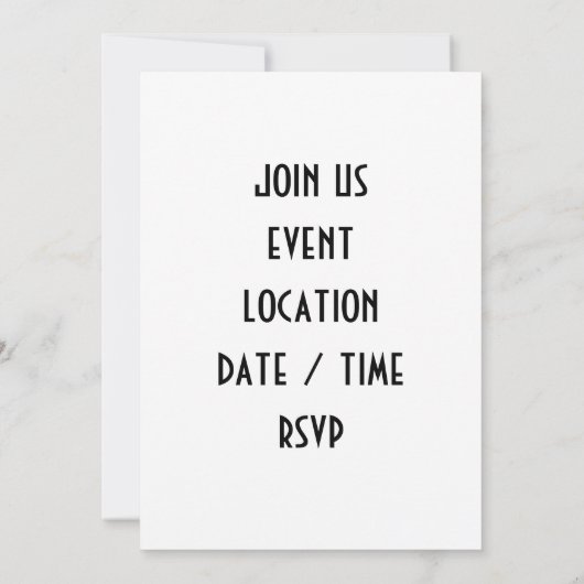 LATEN WE SAMENWERKEN MET INVITATIE KAART (Achterkant)