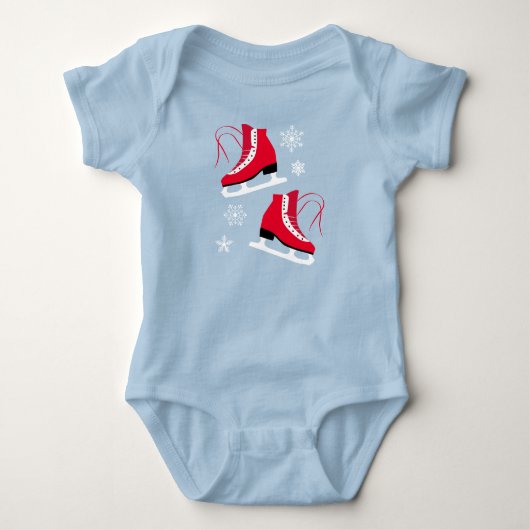 Laten we schaatsen romper (Voorkant)