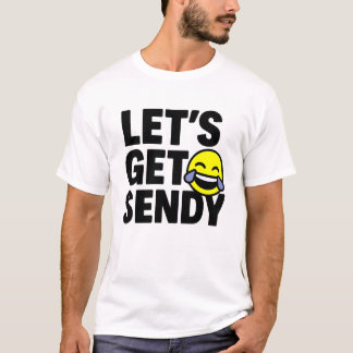 Laten we sendy doen. brainrot  meme virale t-shirt