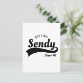 Laten we Sendy Mason 67 Meme halen Feestdagenkaart (Staand voorkant)