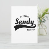 Laten we Sendy Mason 67 Meme  halen Kaart (Staand voorkant)