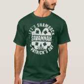 Laten we Shamrock Savannah St Patrick's Day 2021 T-shirt (Voorkant)