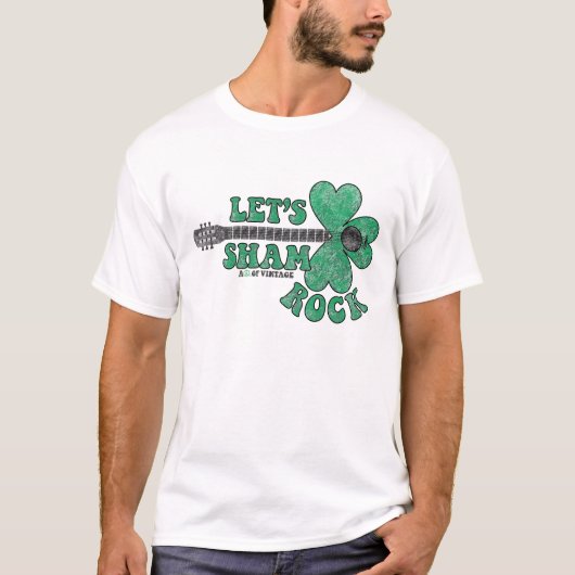 Laten we Shamrock T-Shirt (Voorkant)