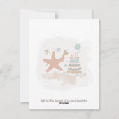 Laten we Shell afschaffen! Gepersonaliseerde Starf Feestdagenkaart (Achterkant)