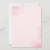 Laten we Shell-ebrate Pink Coquette Oyster Waterve Save The Date (Achterkant)