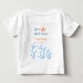 Laten we shell-ebraten onder de zee blauwe verjaar (Achterkant)