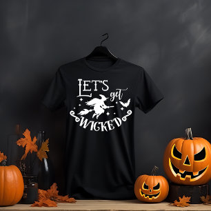 Laten we slechte Halloween krijgen T-shirt