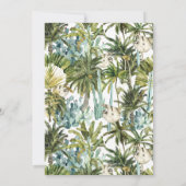 Laten we Sloth Oerwoud Kinderen Verjaardag ophange Kaart (Achterkant)