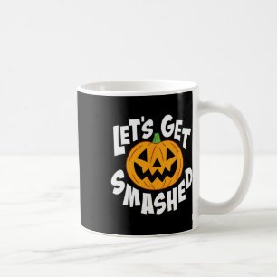 Laten we Smashed Fun Halloween Pumpkin Smile Octo Koffiemok