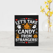 Laten we Snoep nemen van vreemden 1 Kaart (Gele Bloem)