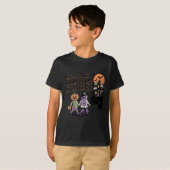 Laten we Snoep nemen van vreemden Grappig Hallowee T-shirt (Voorkant volledig)