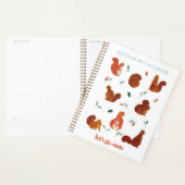 Laten we snotsnoepeekhoorns met naam maken planner (Display)