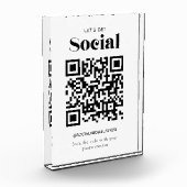 Laten we sociaal QR-code gepersonaliseerde sociale Fotoblokken (Links)