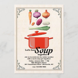 Laten we Soup Uitnodiging maken