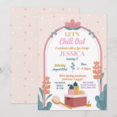 Laten we Spa Verjaardag Party Manicure koelen Kaart (Voorkant / Achterkant)