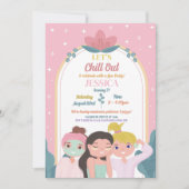 Laten we Spa Verjaardag Party Manicure koelen Kaart (Voorkant)