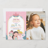 Laten we Spa Verjaardagsfeest Manicure Foto Kaart (Voorkant)