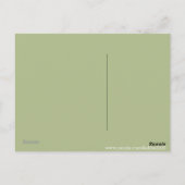 Laten we spelen! Briefkaart Shepherd Puppy (Achterkant)