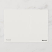 Laten we spelen! Briefkaart Shepherd Puppy (Achterkant)