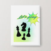 Laten we spelen button (Voorkant)