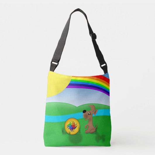 Laten we spelen crossbody tas (Voorkant)